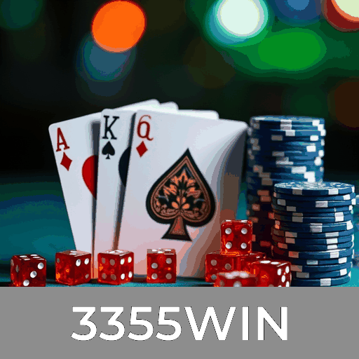3355WIN: Slots - Alta Volatilidade, Jogos de Mesa - Estratégia, Dealer ao Vivo - Experiência Imersiva